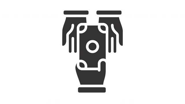 Animated direct payment icon