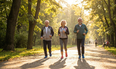 Obraz premium Active Seniors