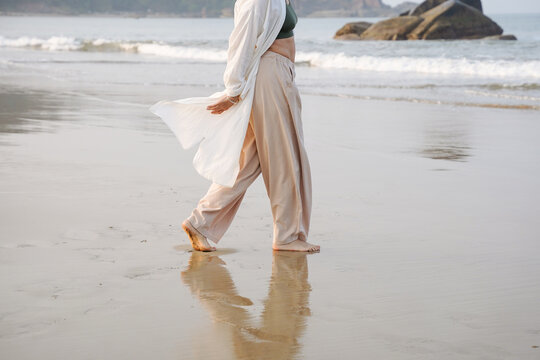 Senior woman on the vacation