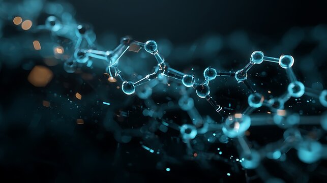 CRISPR gene editing target hologram interface, molecular grid and nodes, cyan neon glow, sterile lab mood