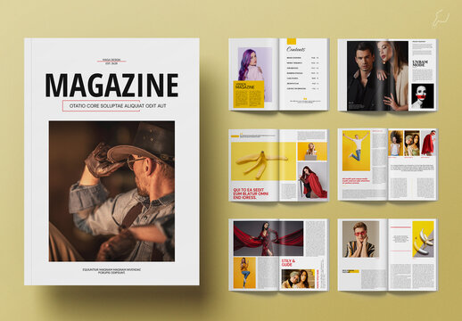 Creative Magazine Layout