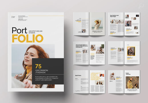 Creative Portfolio Layout