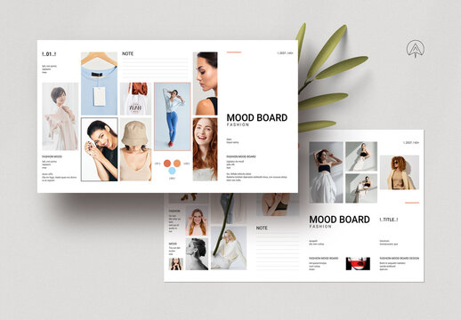 Fashion Mood Board Template