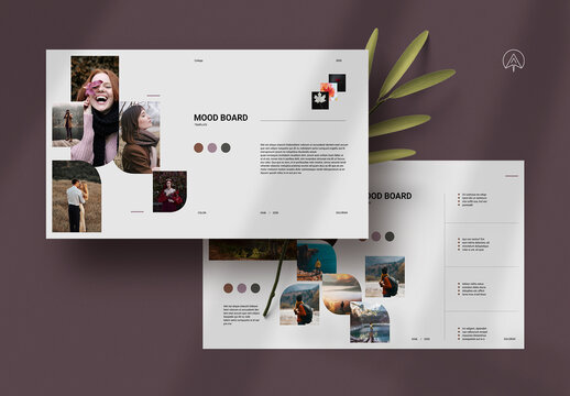 Travel Mood Board Template