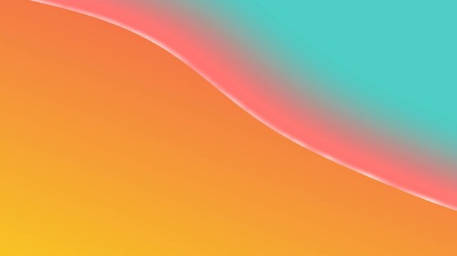 Vibrant Gradient Abstract Background with Smooth Curves and Soft Colors.