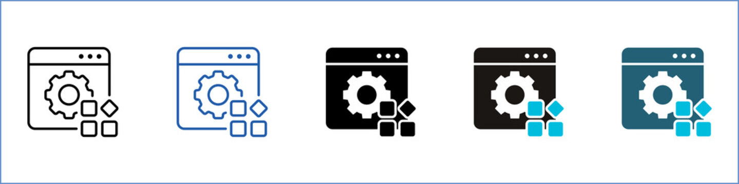 Application Single Icon Pack Multistyle