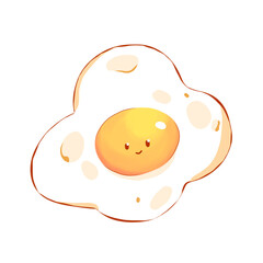 cutie stikers fried pan eggs 