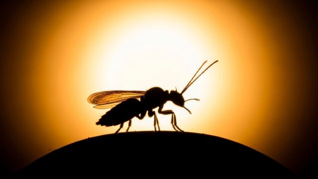 Insect silhouette