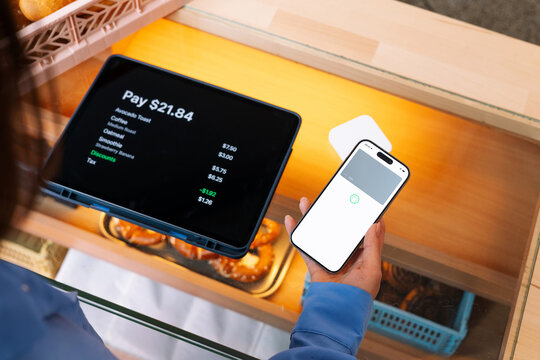 Contactless Payment for Coffee and Pastries