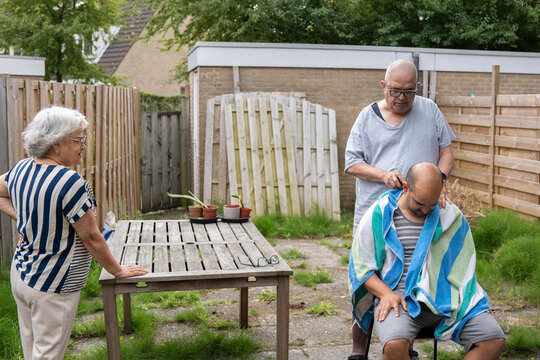 Backyard Family Time