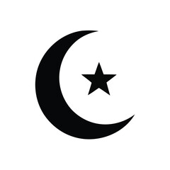 Fototapeta premium moon and stars