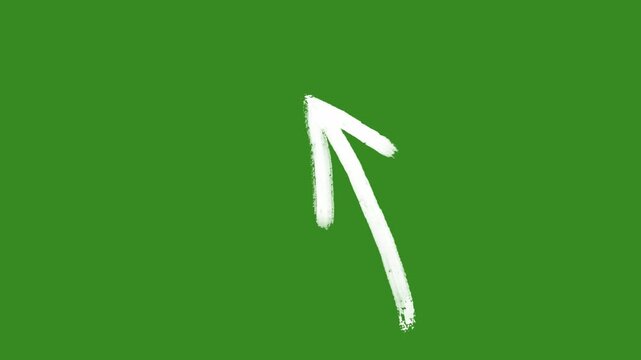 Hand-Drawn Animated Arrows Green Screen| Doodle Directional Elements for Explainer Videos