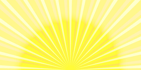 Obraz premium Radiant Sun Rays Transparent Background Vector. Bright Sunburst Light Effect Starburst Graphic Design for Summer Comic or Promotion