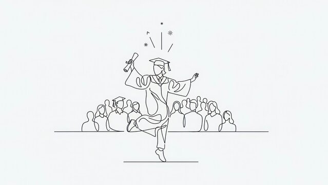 Graduation joy