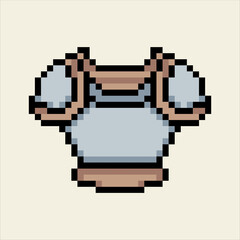 Obraz premium pixel art 8-bit RPG armor chestplate