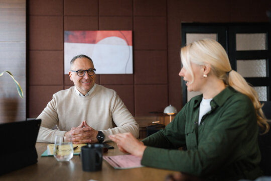 Business meeting in the office