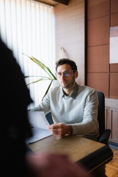 Business meeting in the office