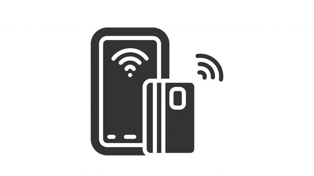 Animated nfc icon
