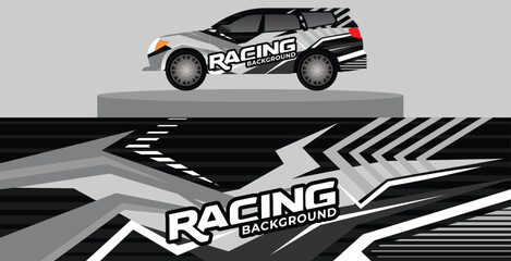 car sticker design, abstract car wrap template, car decal wrap design, car livery template design