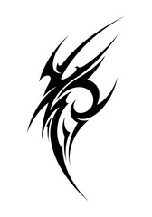 Fototapeta premium Tribal tattoo design element.
