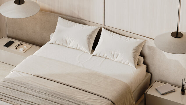 Classy Hotel bedroom interior concept