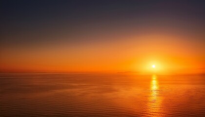 Obraz premium Abstract Orange Gradient Background Warm Sunset Hues Smooth Transition Vibrant Color Pa