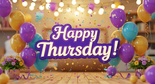 Happy Thursday Celebration