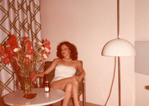 Vintage Hotel Evening
