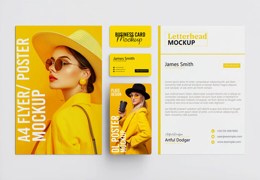 Brand Identity System And Multi-Platform Marketing Mockup Portfolio
