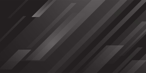 Obraz premium Abstract dark gray and black diagonal geometric background