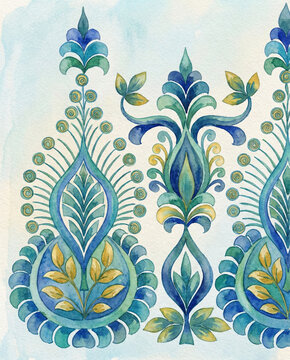 geometrical border lace design  for creating garmnts lace dupattta lace ETC