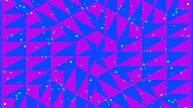 Vibrant Kaleidoscope Pattern with Neon Colors.