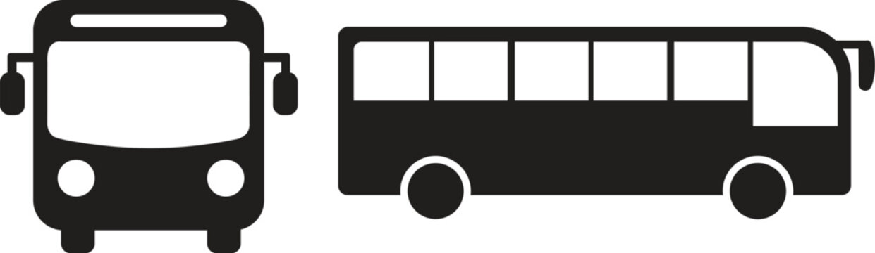 Vintage double decker bus isolated on white background as a public city transport vector illustration