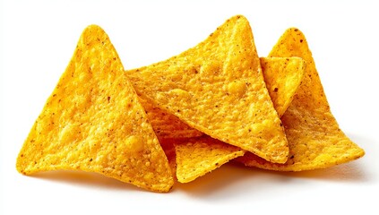 Fototapeta premium potato chips isolated on white