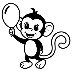 Fototapeta premium monkey 