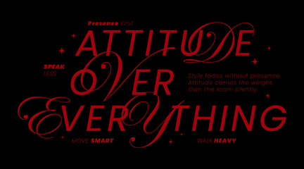 Urban Minimalist Fashion Typography. Slogan typography for casual, retro, and streetwear styles. For screen printing on oversized t-shirts and jackets. © lanllan