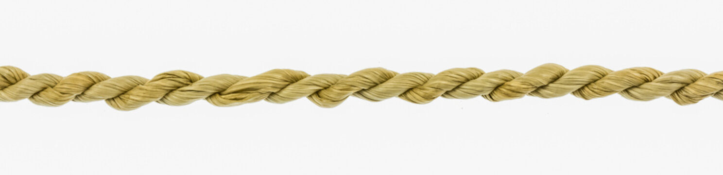 Cordelette en fibres v&eacute;g&eacute;tales naturelles 