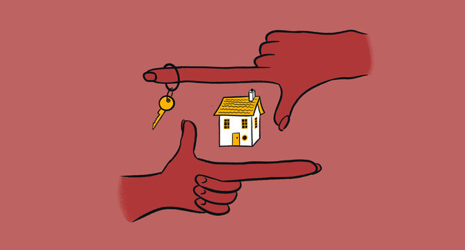 Finding the perfect house to own.