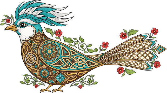 Mega Vector Collection with Ornate Decorative Bird Golden Bitcoin Laurel Award Vintage Leather Book Masquerade Masks Angel Statue Candelabras and Rainforest Animals