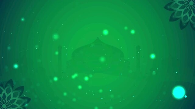 Peaceful Islamic Holy Month Opening Animation