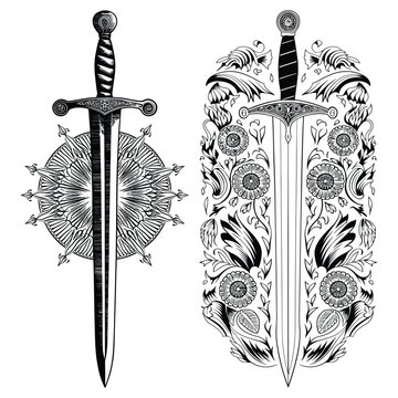 set of swords