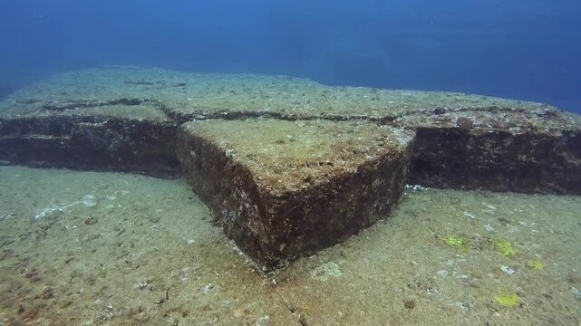 The Turtle Monument at the Underwater Ruins of Yonaguni, Japan&rsquo;s Westernmost Island