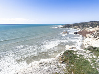 Aphrodite’s Rock (Petra tou Romiou), Cyprus – Scenic Mediterranean Seascape - Island Of Love © Juan
