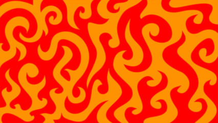 Fire Background. flame Background. long banner fire background. Flame Seamless Pattern. Fire flame seamless pattern. © riansa28
