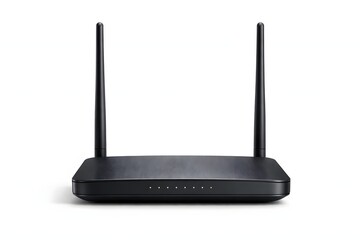 Fototapeta premium Modern WiFi Router for High Speed Internet Connectivity and Home Networking