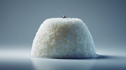 cooked white rice