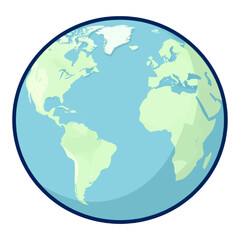 Obraz premium Globe Icon Vector Design