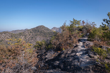高御位山（たかみくらやま）兵庫県加古川市と高砂市にまたがる標高304mの山のハイキング中に見える風景 © HOTAKA