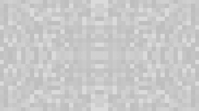Pixelated Gray Background Transition Video.