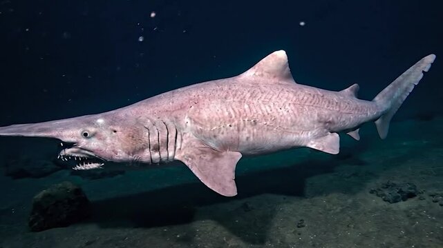 심해어,마귀상어,고블린상어,Deep-sea fish, devil shark, goblin shark